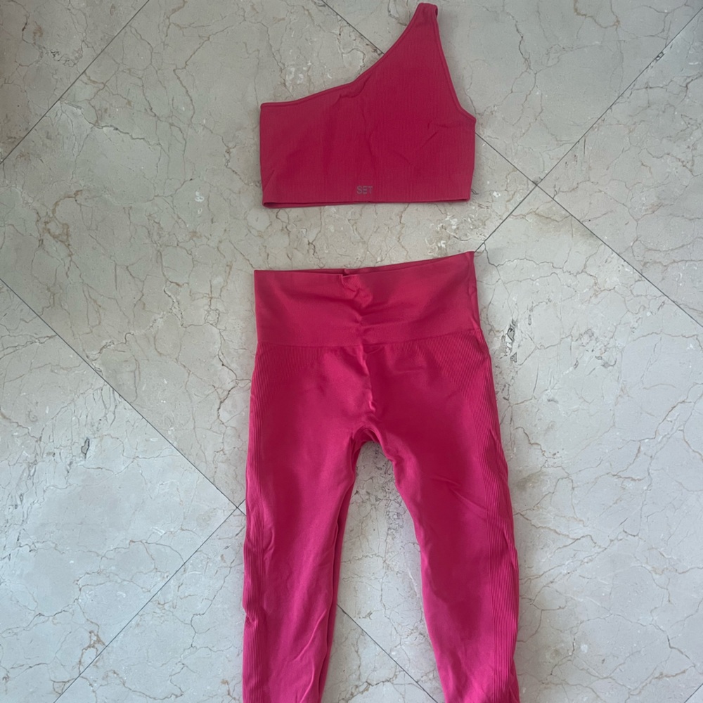 SET Active Sculptflex Hot Pink Set